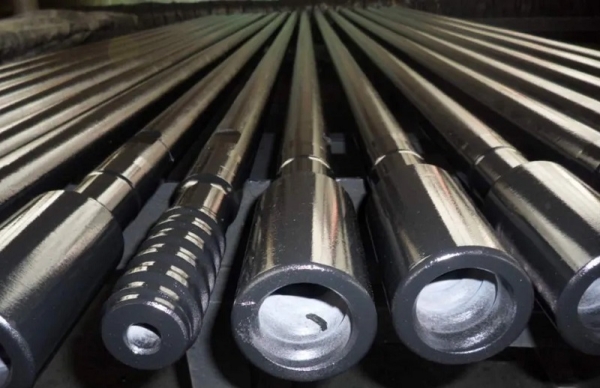 Tungsten-plated drilling pipe