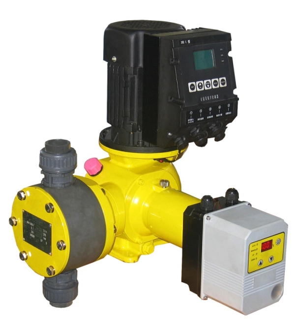 Automatic stroke controller of Metering pump